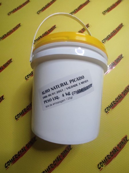 ALHO NATURAL PICADO 4 KILOS