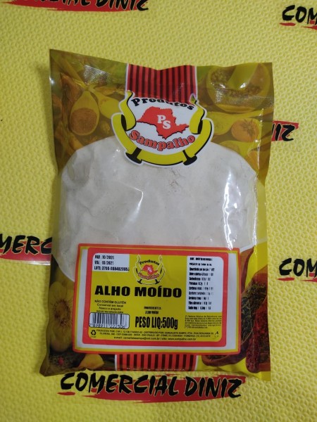 ALHO DESIDRTADO EM PÓ 500 GR