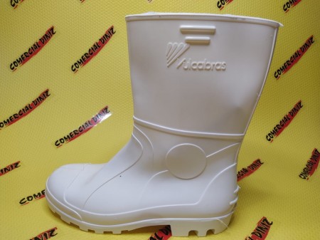 BOTA BRANCA VULCABRAS CANO MÉDIO N-44/45