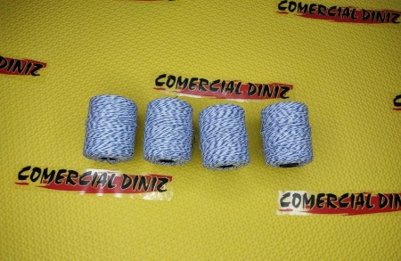 BARBANTE AZUL E BRANCO 50 GRS PARA AMARRADEIRA